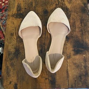 Urban Outfitters Suede Ballet Flats w/ pointed toe